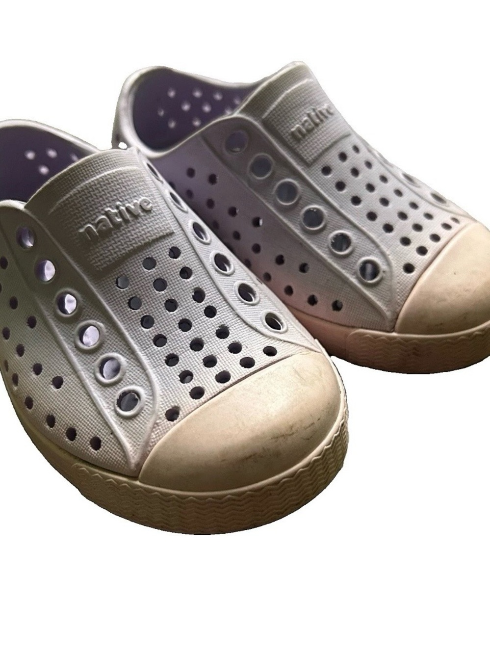 Toddler Girl Native Pink Purple Slip On Summer Water Shoes Size 5